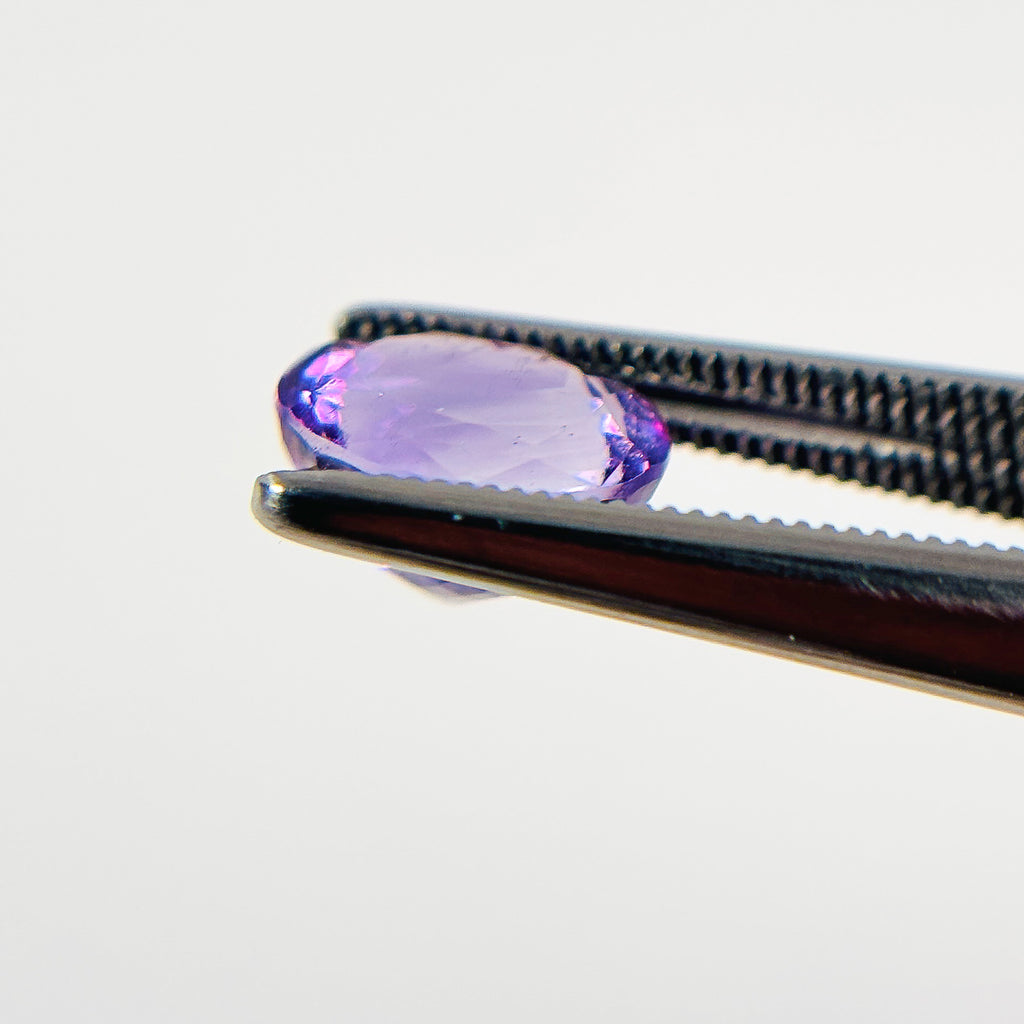 Purple Amethyst 9x7x6 Facet Oval 2.2 Carat