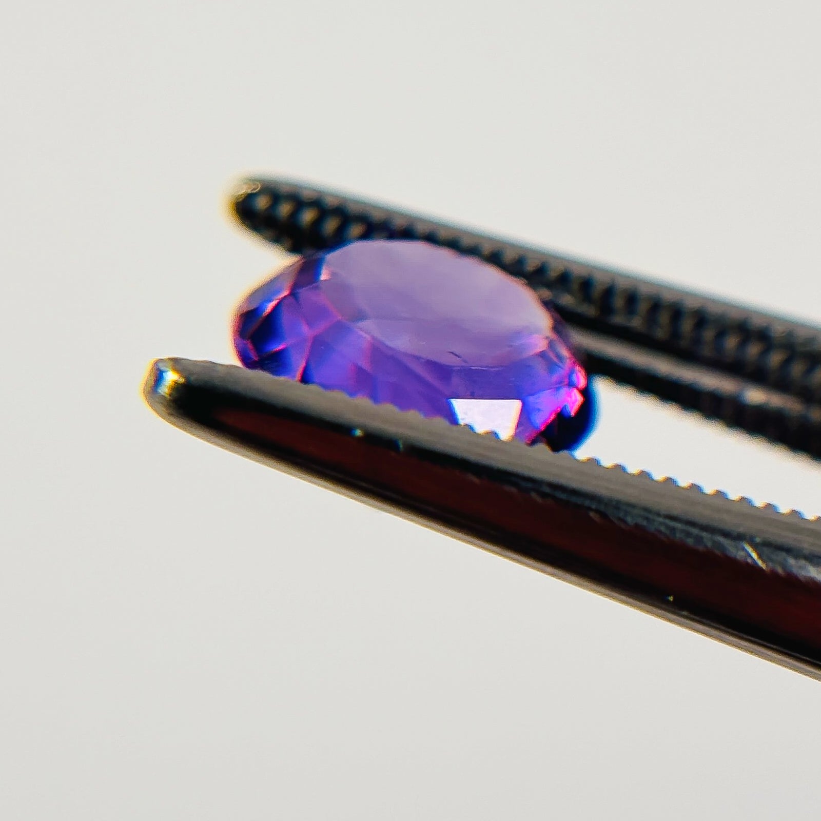 African Purple Amethyst 8x8x5.5 Facet Round 2.2 Carat