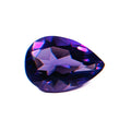 African Purple Amethyst 10x7x5 Facet Pear 1.90 Carat Extra Fine AA