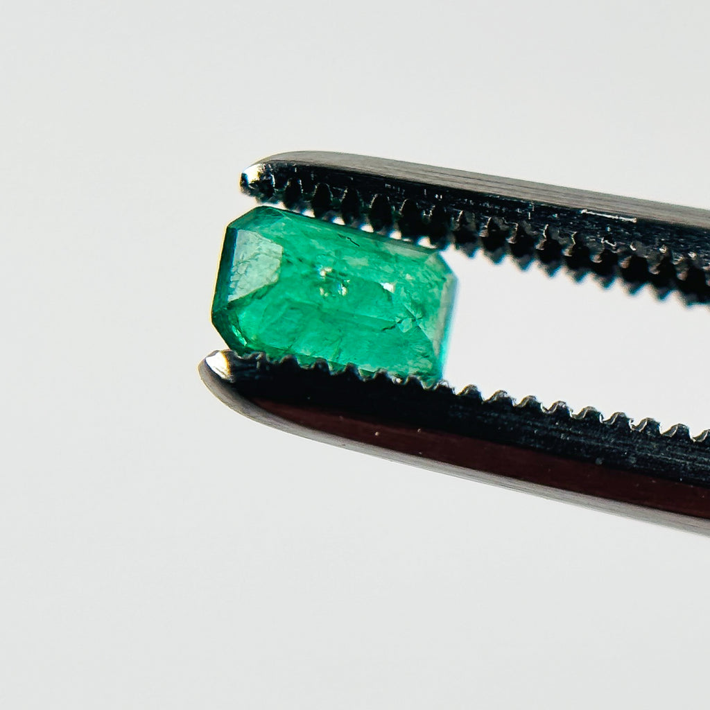 Colombian Emerald 4.6x3.1x2.2 Facet Emerald 0.25 Carat