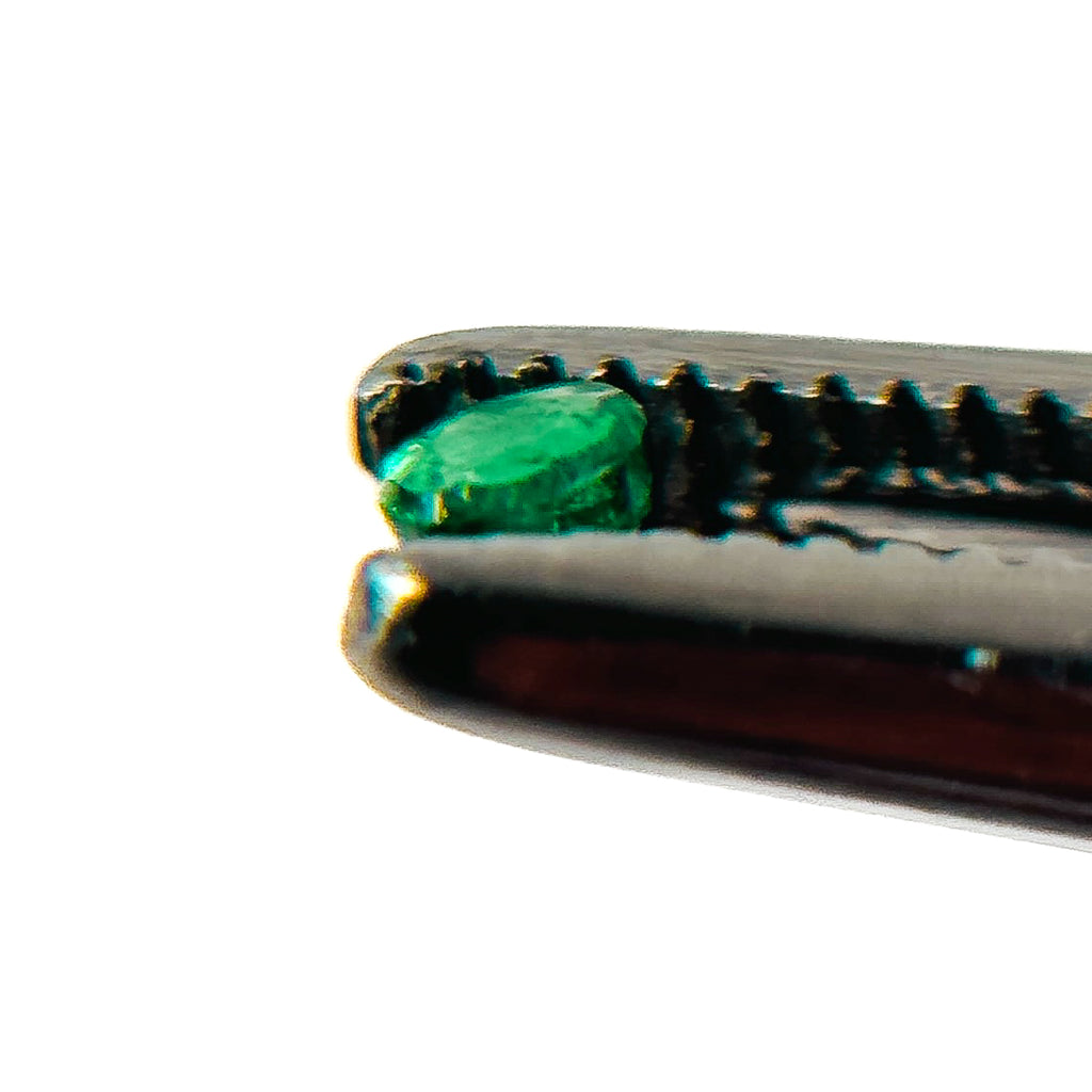 Colombian Emerald 2.1x2.1x1.5 Facet Round 0.05 Carat