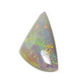 White Opal Red Multi 19x13x4.4 Cabochon Freeform 5.20 Carat