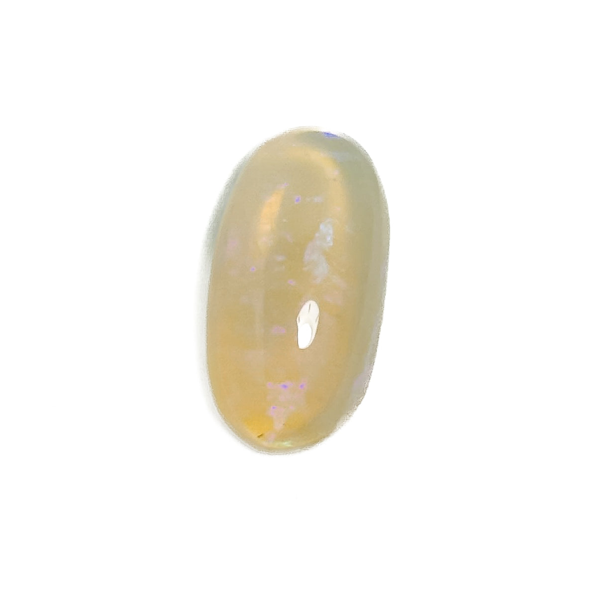 Crystal Opal Blue 14x8x5 Cabochon Oval 3.65 Carat