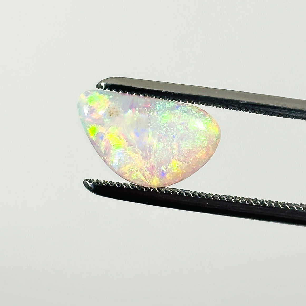 Crystal Opal Multicolour 12x7x3.6 Cabochon Freeform 1.85 Carat