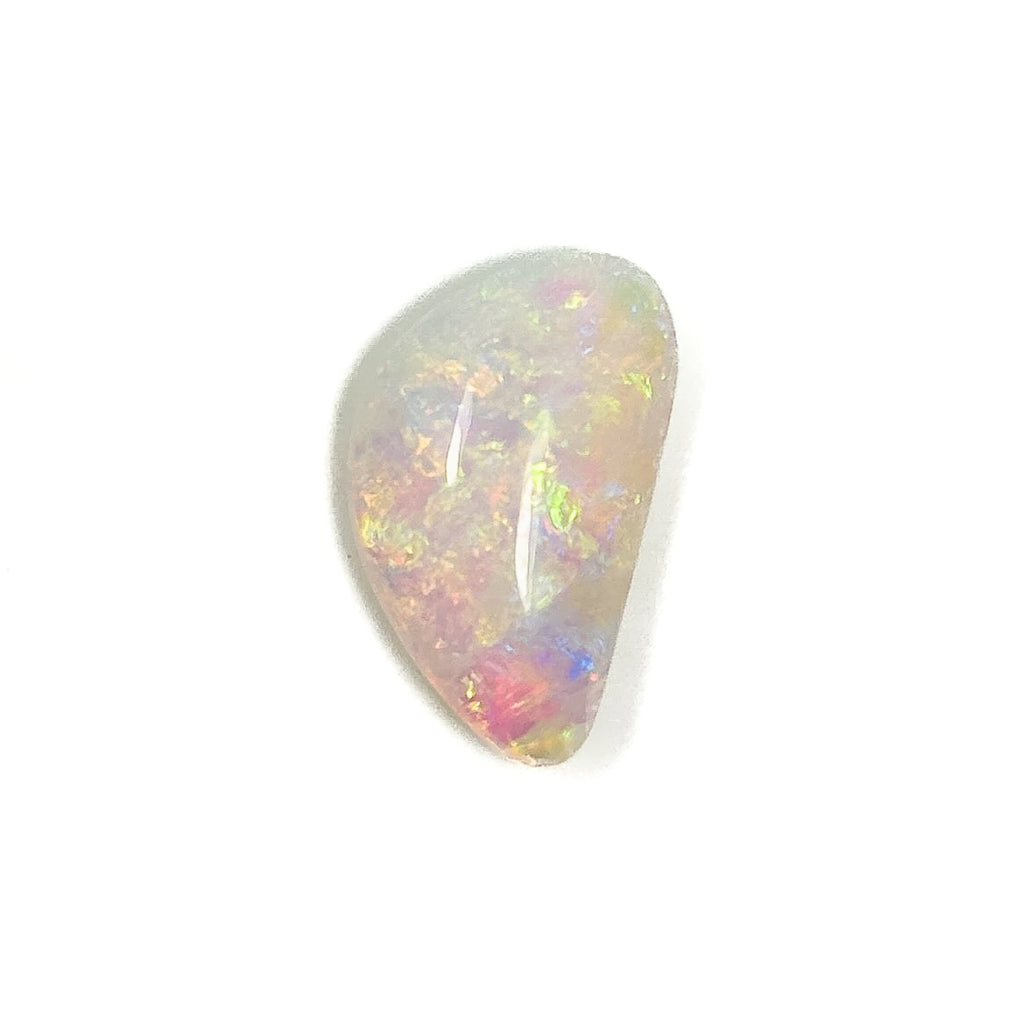 Crystal Opal Multicolour 12x7x3.6 Cabochon Freeform 1.85 Carat