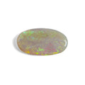 White Opal Green Blue 17x9x3.5 Cabochon Oval 4 Carat