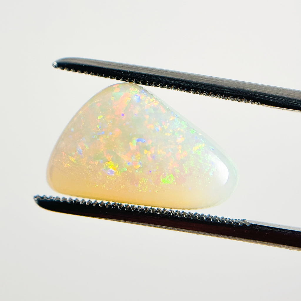 Crystal Opal Multicolour 16x10x5 Cabochon Freeform 5.25 Carat