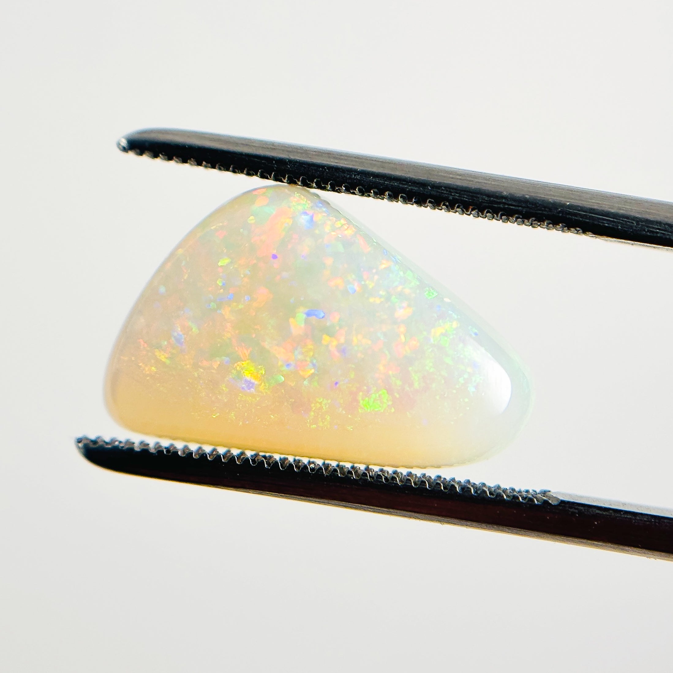 Crystal Opal Multicolour 16x10x5 Cabochon Freeform 5.25 Carat