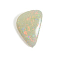 White Opal Multicolour 16x10.5x4 Cabochon Freeform 4.65 Carat
