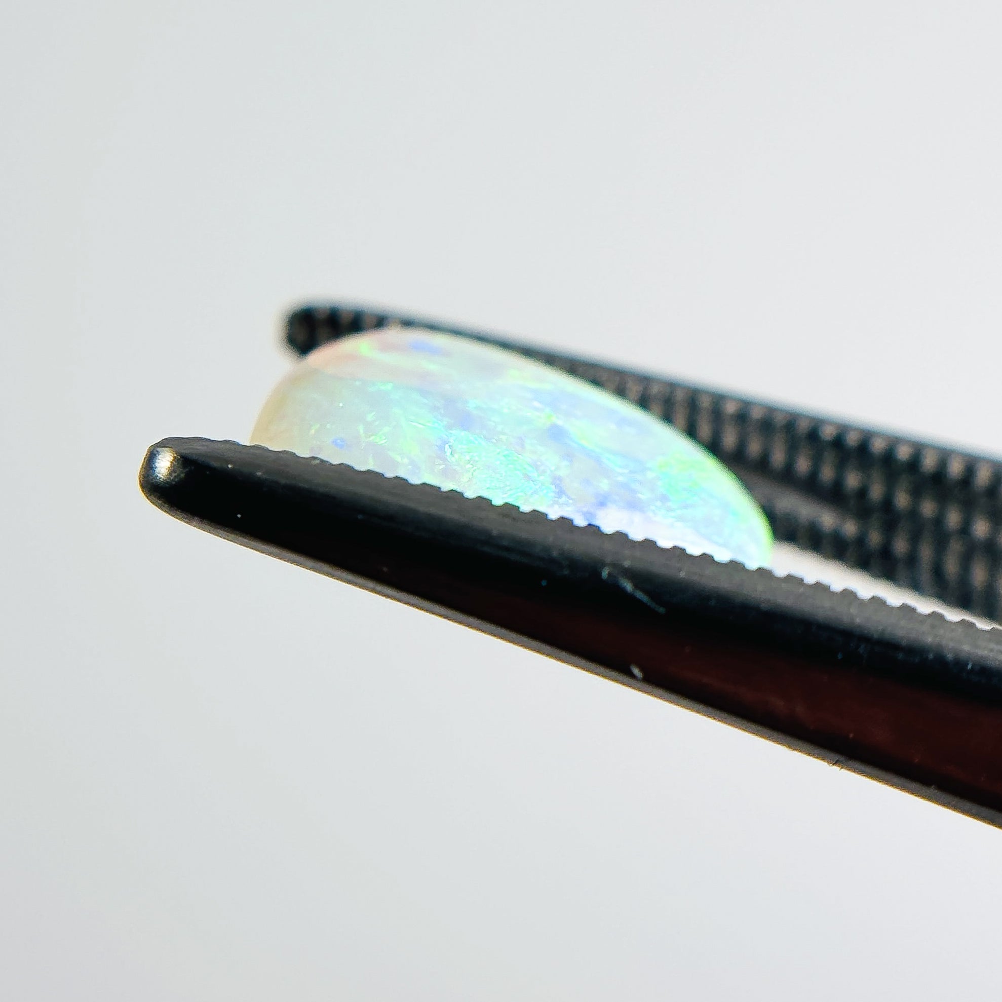 Crystal Opal Green Blue 11x8x3 Cabochon Freeform 1.50 Carat