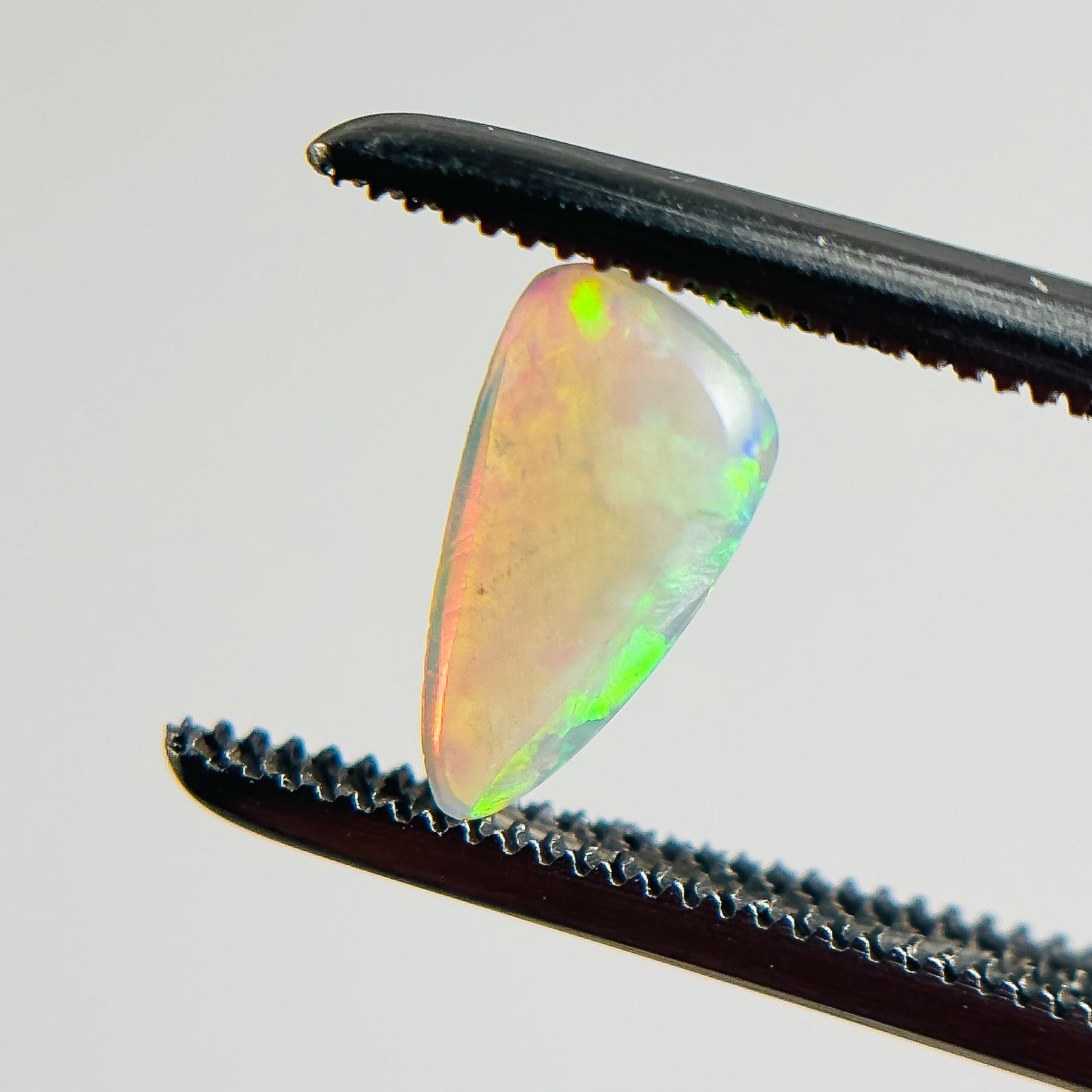Crystal Opal Green Blue 8x4x2 Cabochon Freeform 0.50 Carat