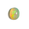 Crystal Opal Green 7x6x4 Cabochon Oval 1.05 Carat