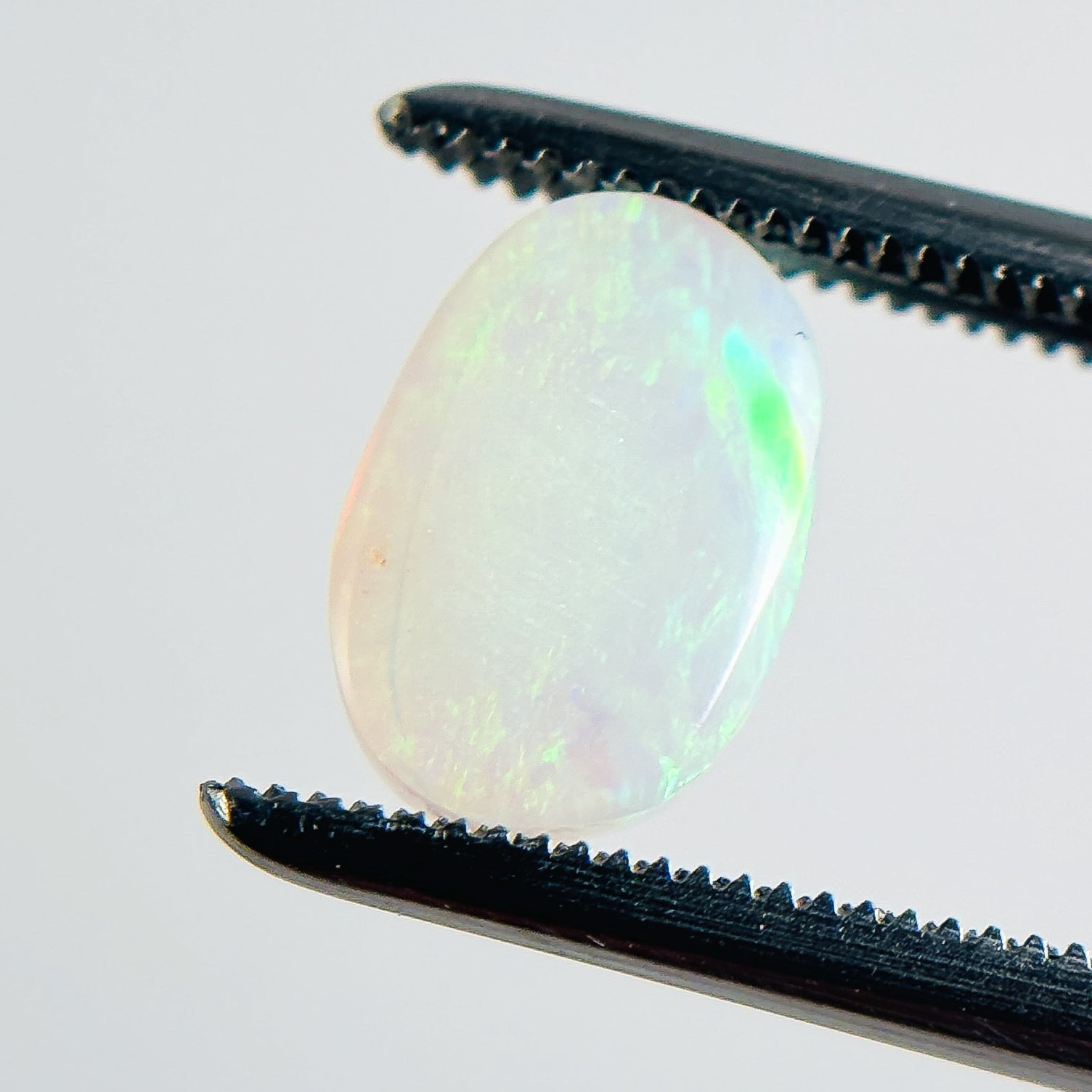 Crystal Opal Green Blue 9x6x3.5 Cabochon Oval 1.40 Carat