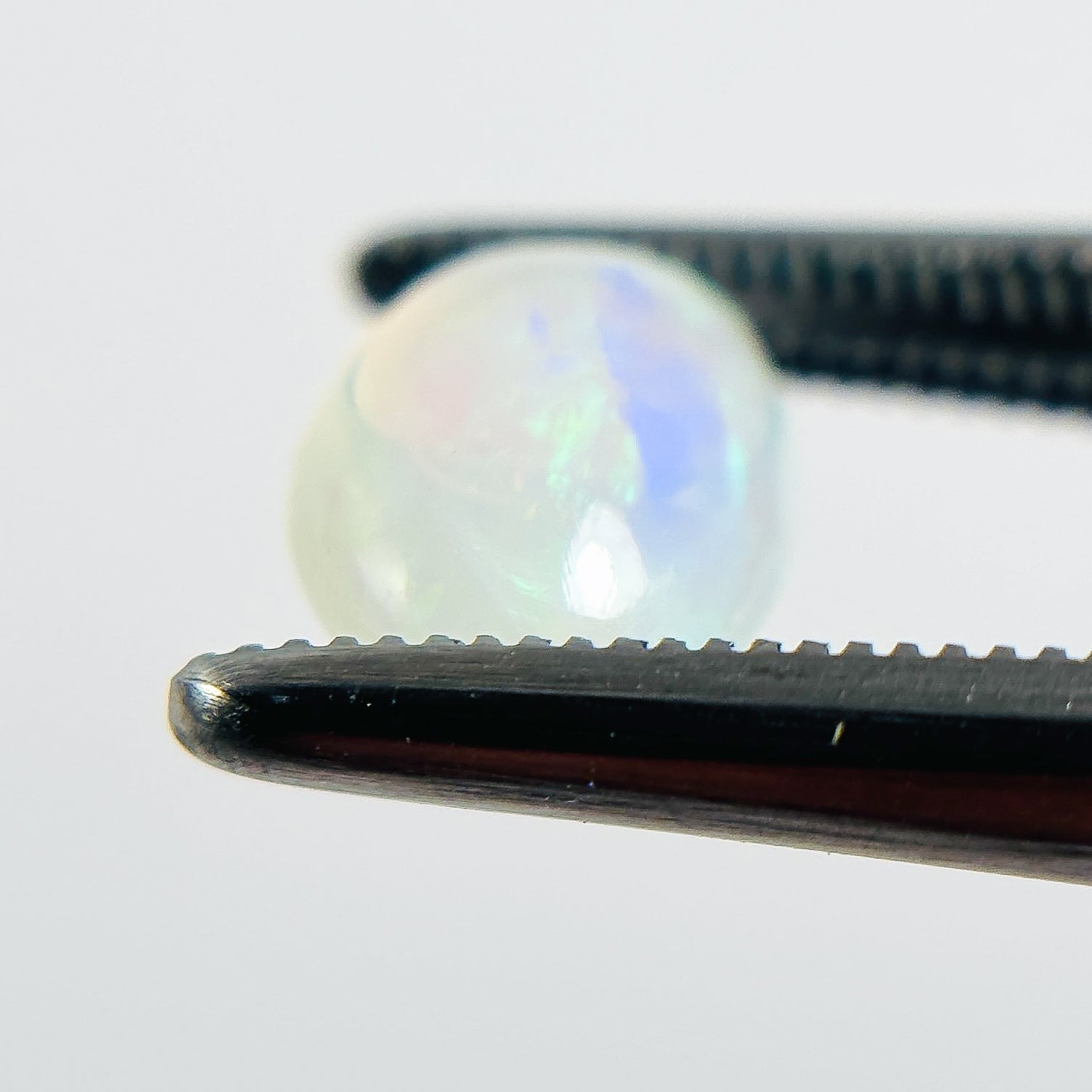 Crystal Opal Green 9x6x4 Cabochon Oval 1.20 Carat