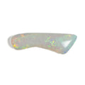 Crystal Opal Blue Green 24x7.5x4 Cabochon Fossil Freeform 4.45 Carat
