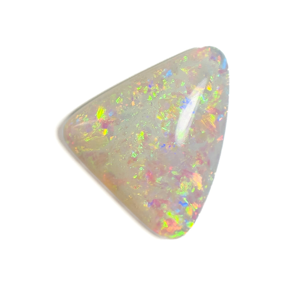 Crystal Opal Multicolour 16x15x4.3 Cabochon Trillion 5.45 Carat