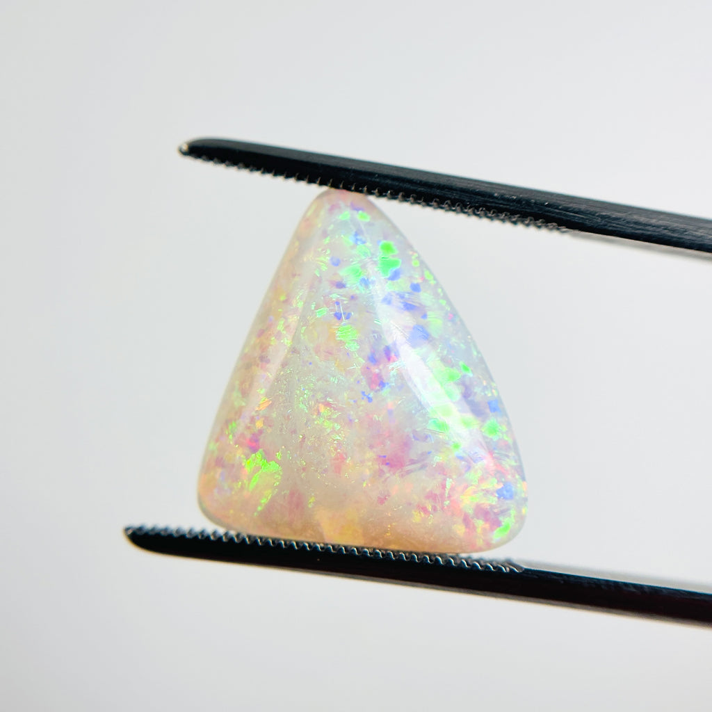 Crystal Opal Multicolour 16x15x4.3 Cabochon Trillion 5.45 Carat