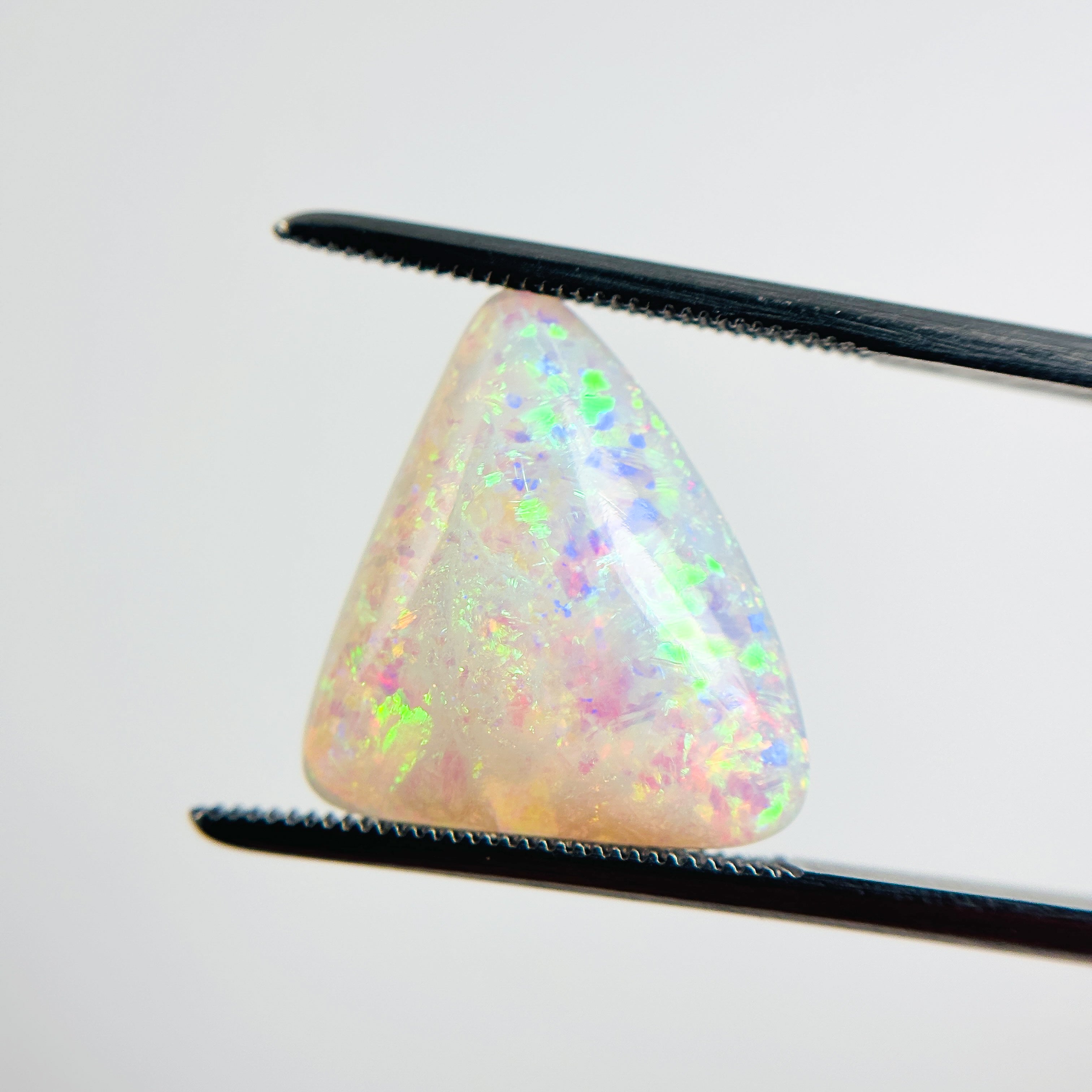 Crystal Opal Multicolour 16x15x4.3 Cabochon Trillion 5.45 Carat