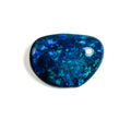 Black Opal Blue Green 14.6x10.8x4.2 Cabochon Freeform 4.25 Carat