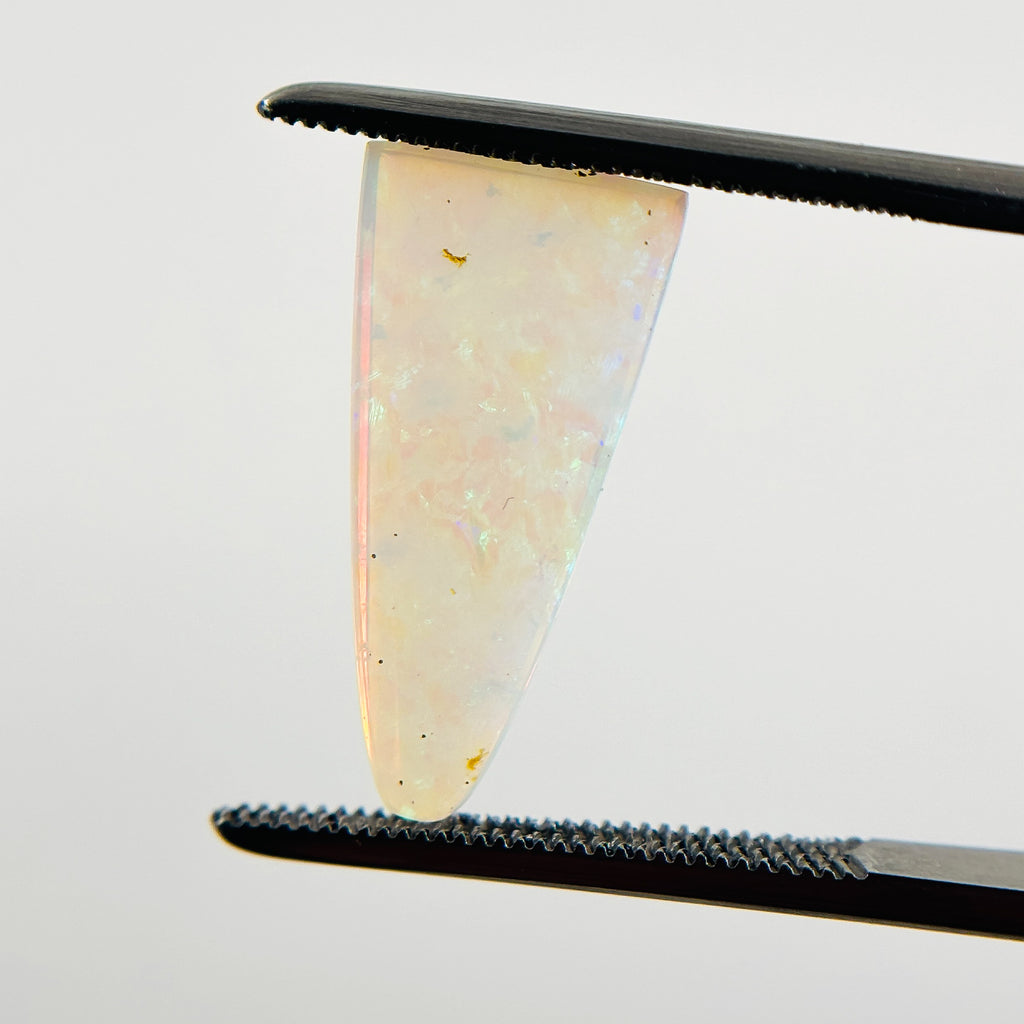 Crystal Opal Green Blue 18x9x2.6 Cabochon Pear 2.70 Carat
