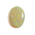 White Opal Red Multicolour 20x14x5 Cabochon Oval 9.40 Carat