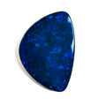 Doublet Opal Blue Green 28x20x4 Cabochon Freeform 15.50 Carat