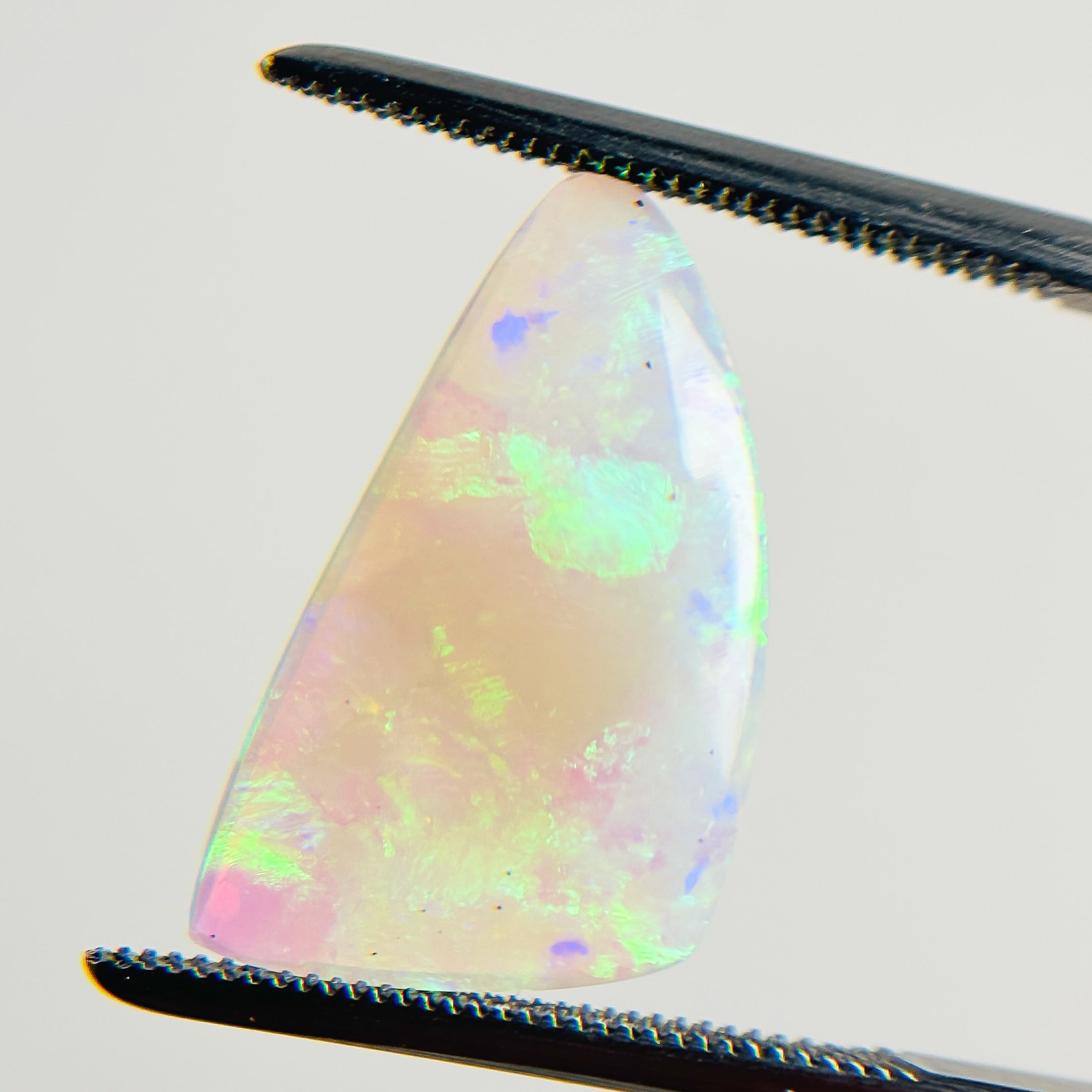 Crystal Opal Green Multicolour 18.8x10.8x2.9 Cabochon Freeform 3.45 Carat