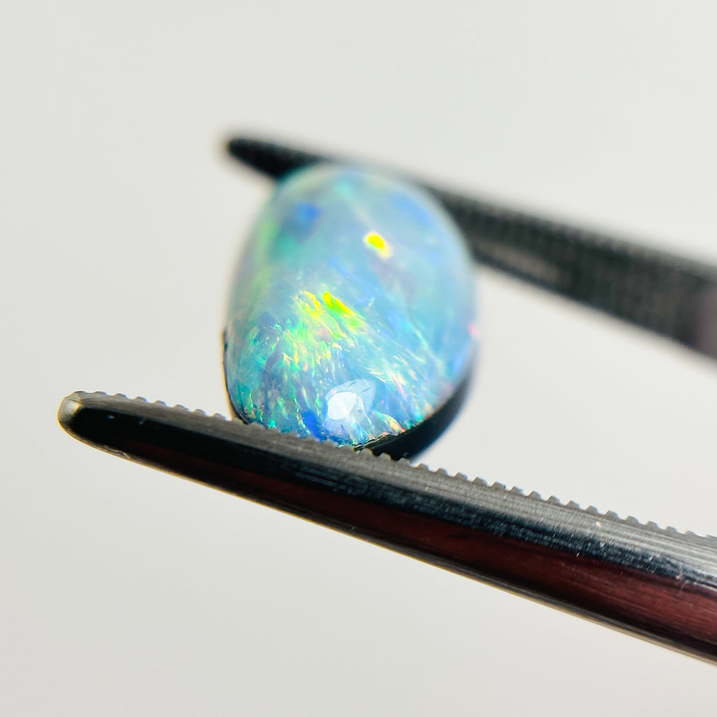 Doublet Opal Multicolour 15x8.5x5.5 Cabochon Freeform 4.6 Carat
