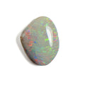 White Opal Red Multicolour 16x13x4.8 Cabochon Freeform 5.8 Carat