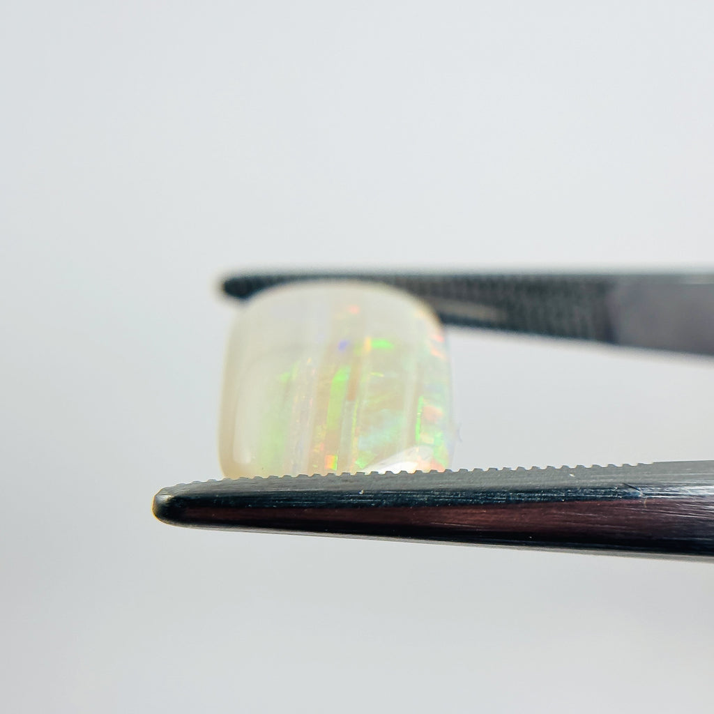 Crystal Opal Multicolour 18x10x5 Cabochon Freeform 6.2 Carat