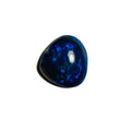 Black Opal Blue Green 9x8x3.2 Cabochon Freeform 1.55 Carat