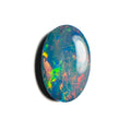 Doublet Opal Red Multicolour 17x11x5 Cabochon Oval 7.25 Carat