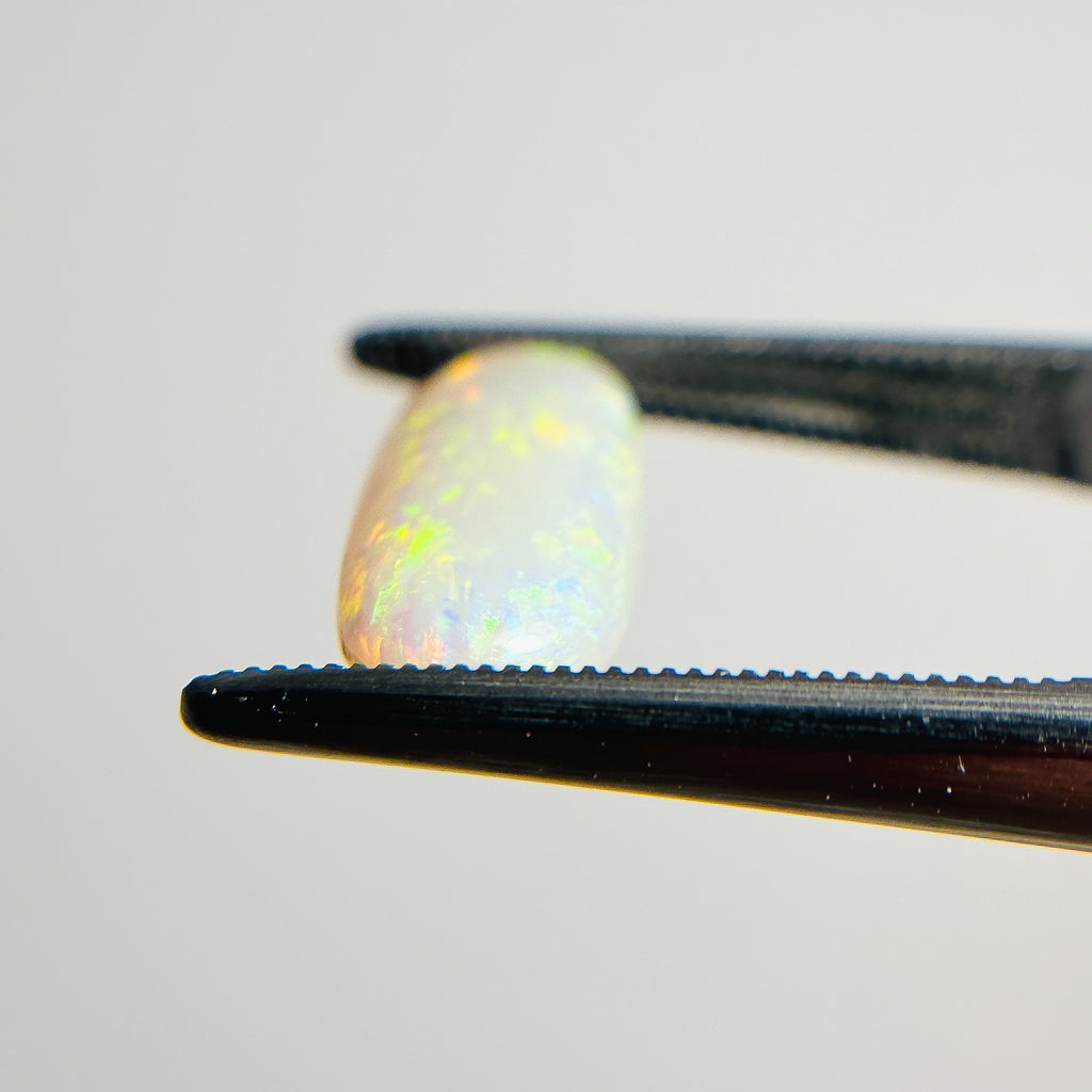 Crystal Opal Green Multicolour 14x7x3.5 Cabochon Oval 2.25 Carat