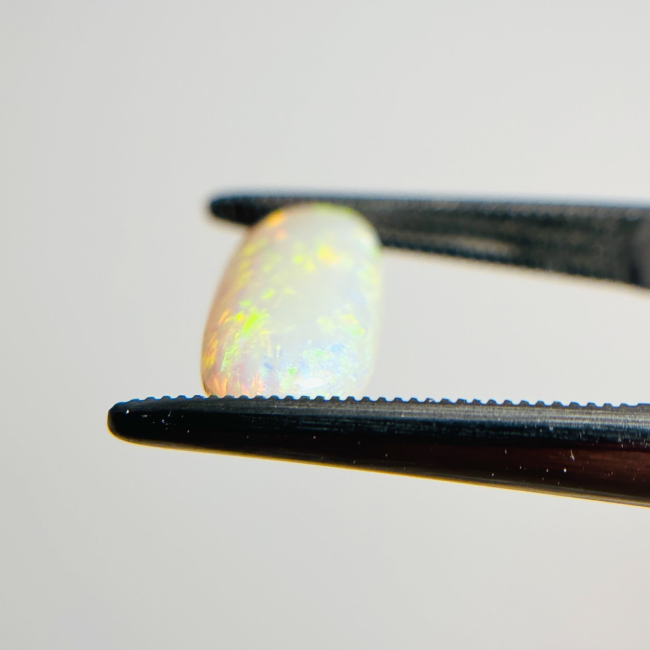 Crystal Opal Green Multicolour 14x7x3.5 Cabochon Oval 2.25 Carat