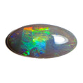 Semi Black Opal Green Multicolour 24x12x5 Cabochon Marquise 10.3 Carat