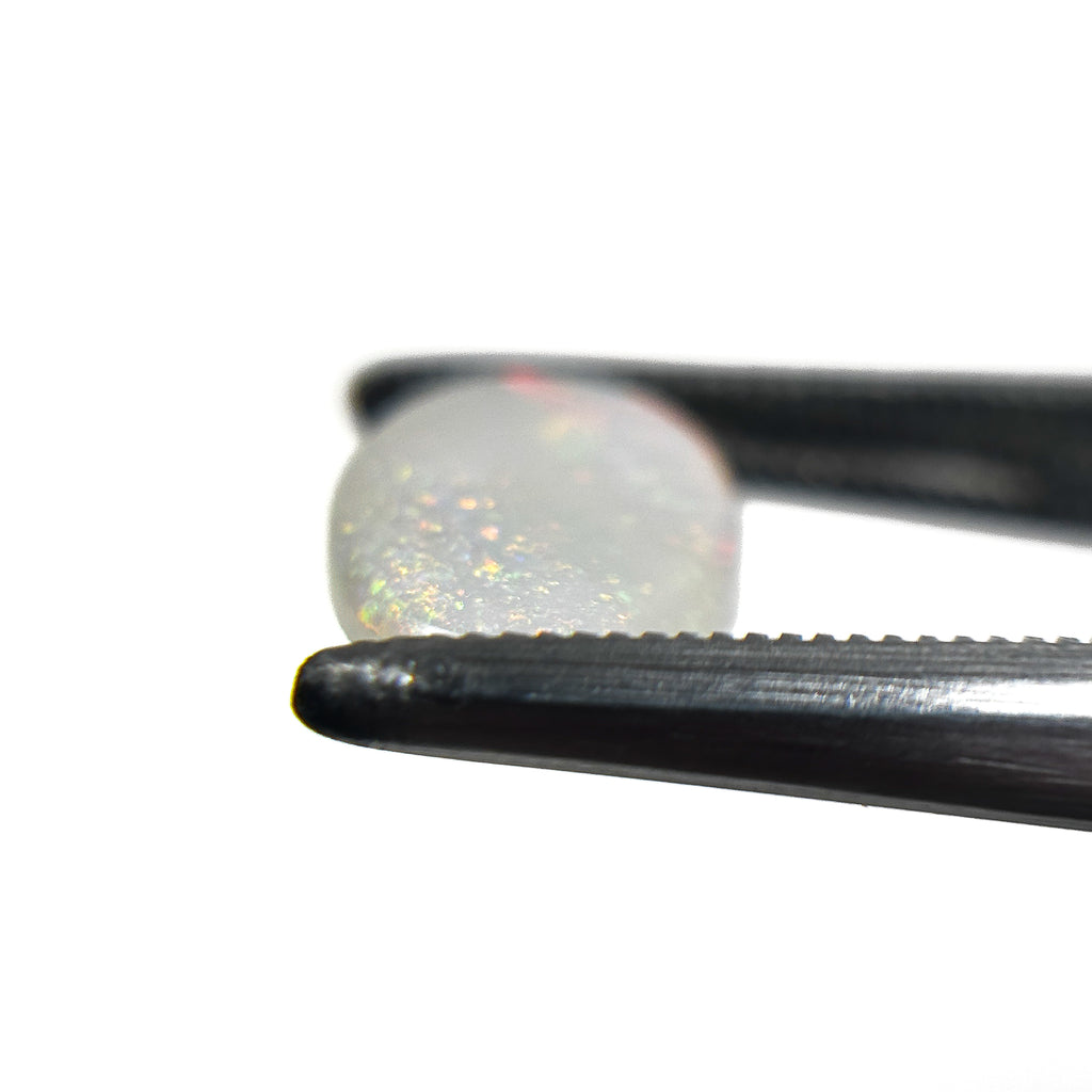 Crystal Opal Multicolour 12x7x2 Cabochon Oval 1.20 Carat