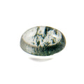 Clear Green Chlorite Quartz 11.7x8.4x7 Cabochon Oval 4.94 Carat