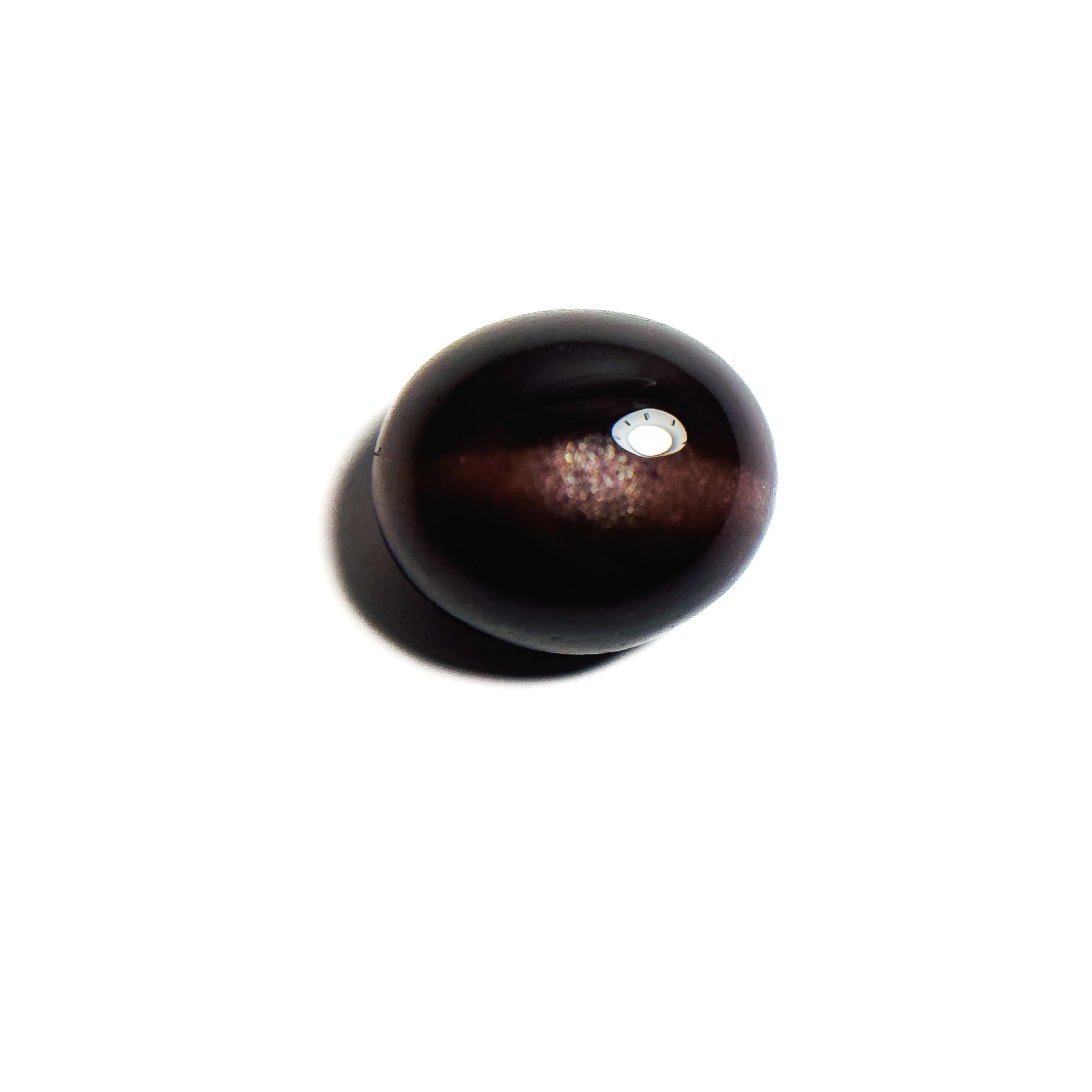 Brown Scapolite 8x7x5 Cabochon Oval 2.1 Carat