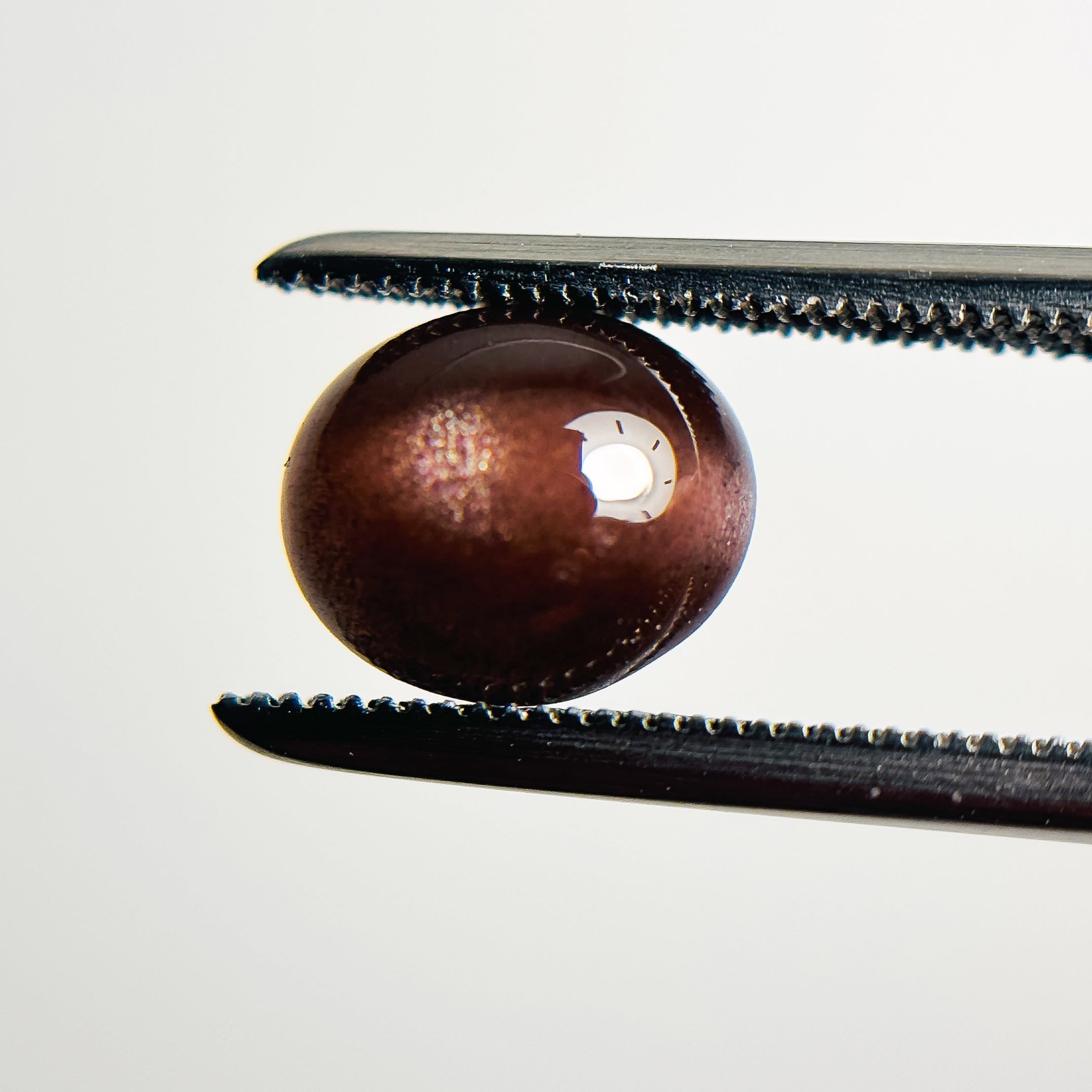 Brown Scapolite 8x7x5 Cabochon Oval 2.1 Carat