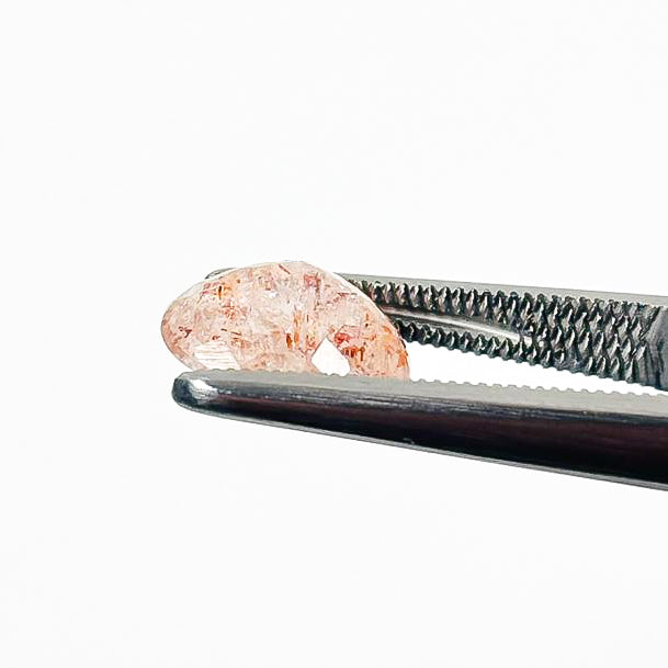 Sunstone Confetti 10x8x5 Faceted Oval 2.17 Carat