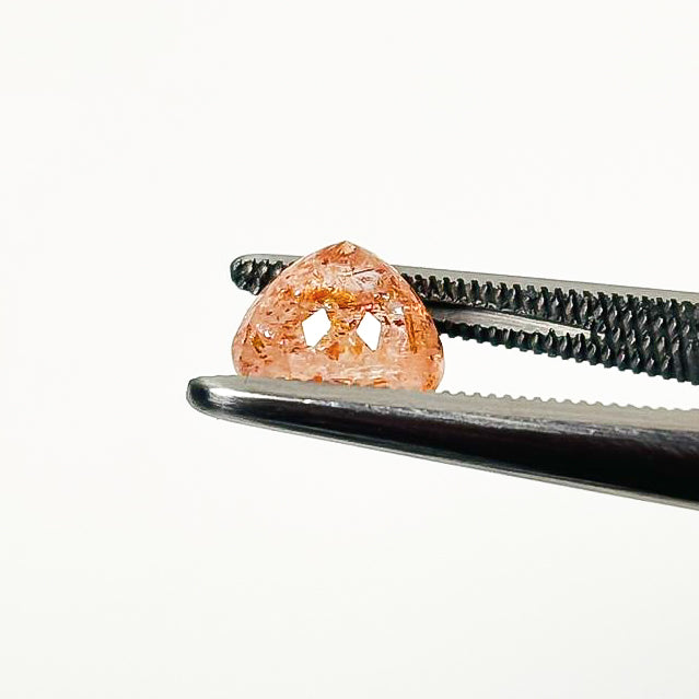 Sunstone Confetti 8x8x6 Faceted Round 2.22 Carat
