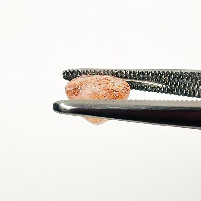 Sunstone Confetti 8x8x6 Faceted Round 2.22 Carat