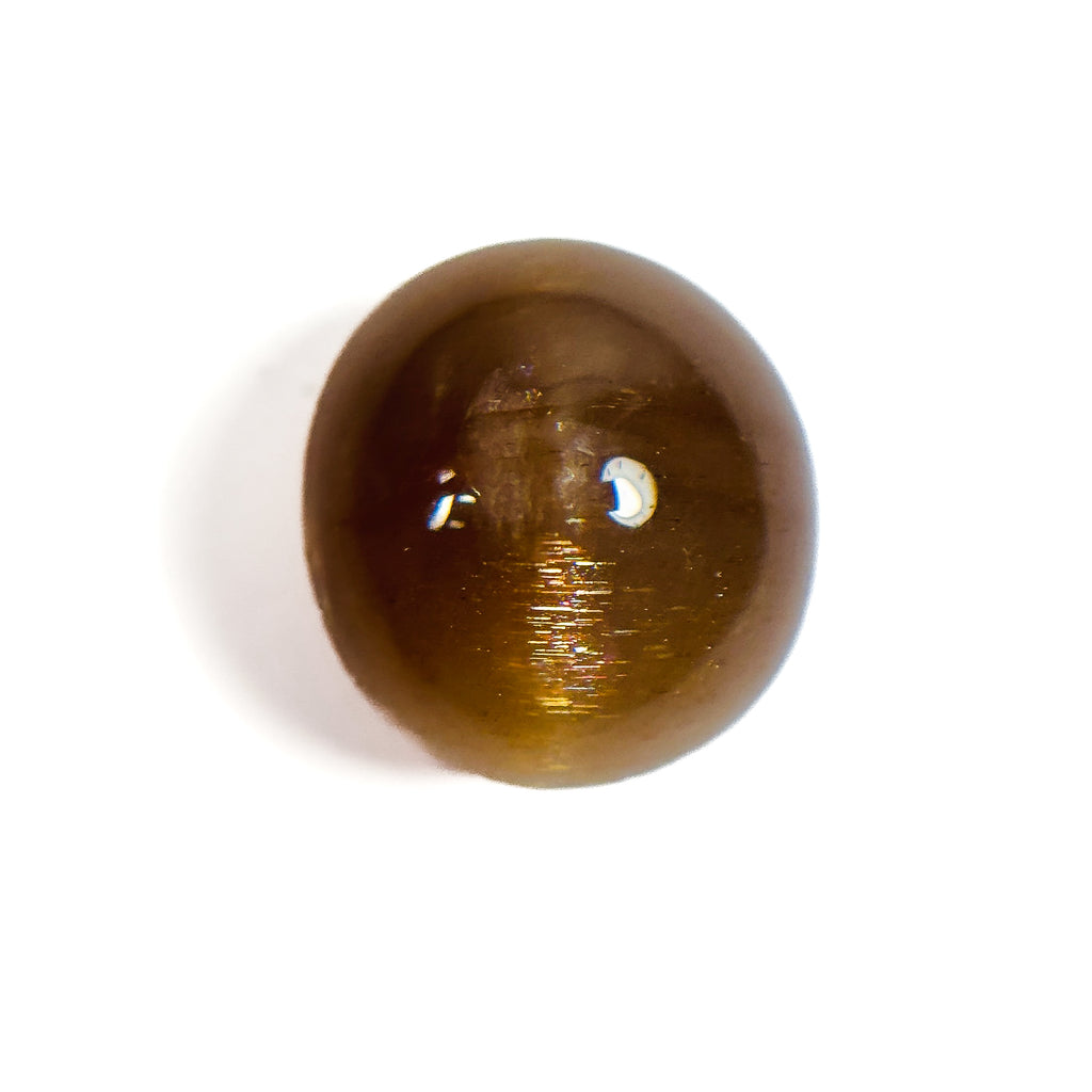 Sunstone Cats Eye 14x12x9 Cabochon Oval 11.50 Carat