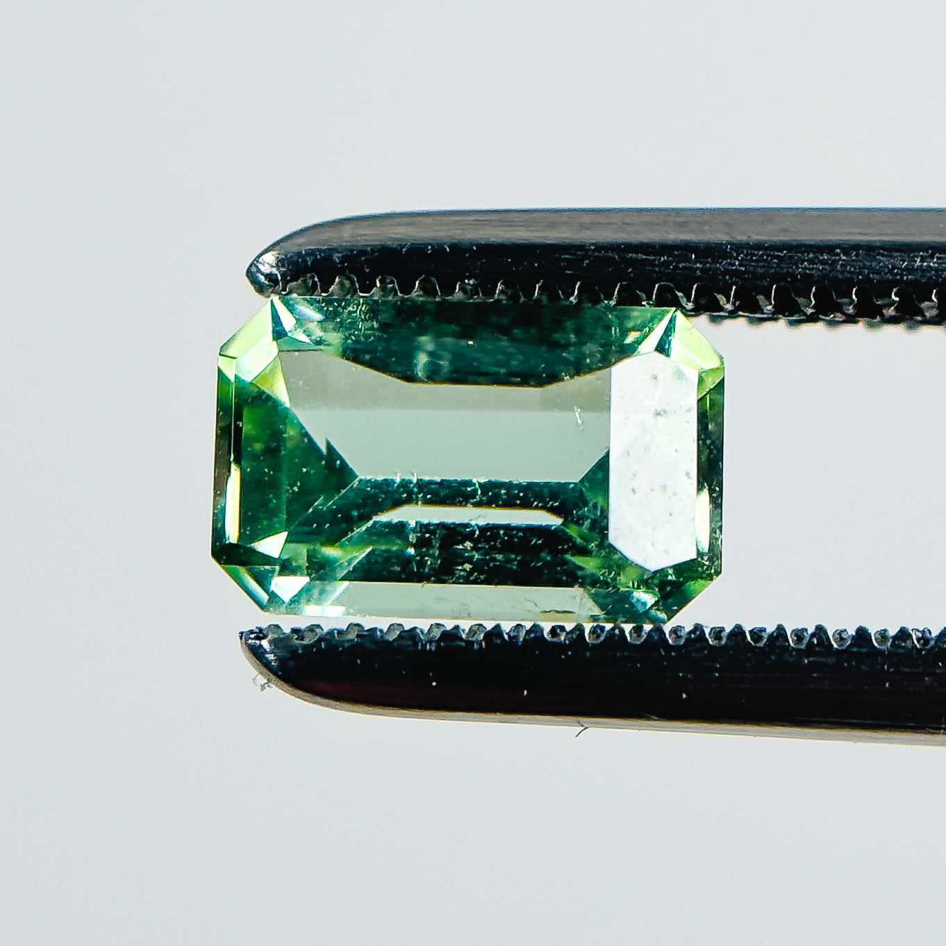 Green Tourmaline 4.5x3x3.5 Facet Emerald 0.88 Carat