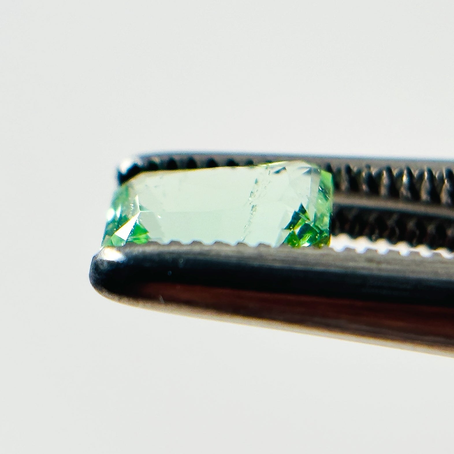Green Tourmaline 6x4x3.4 Facet Emerald 0.65 Carat