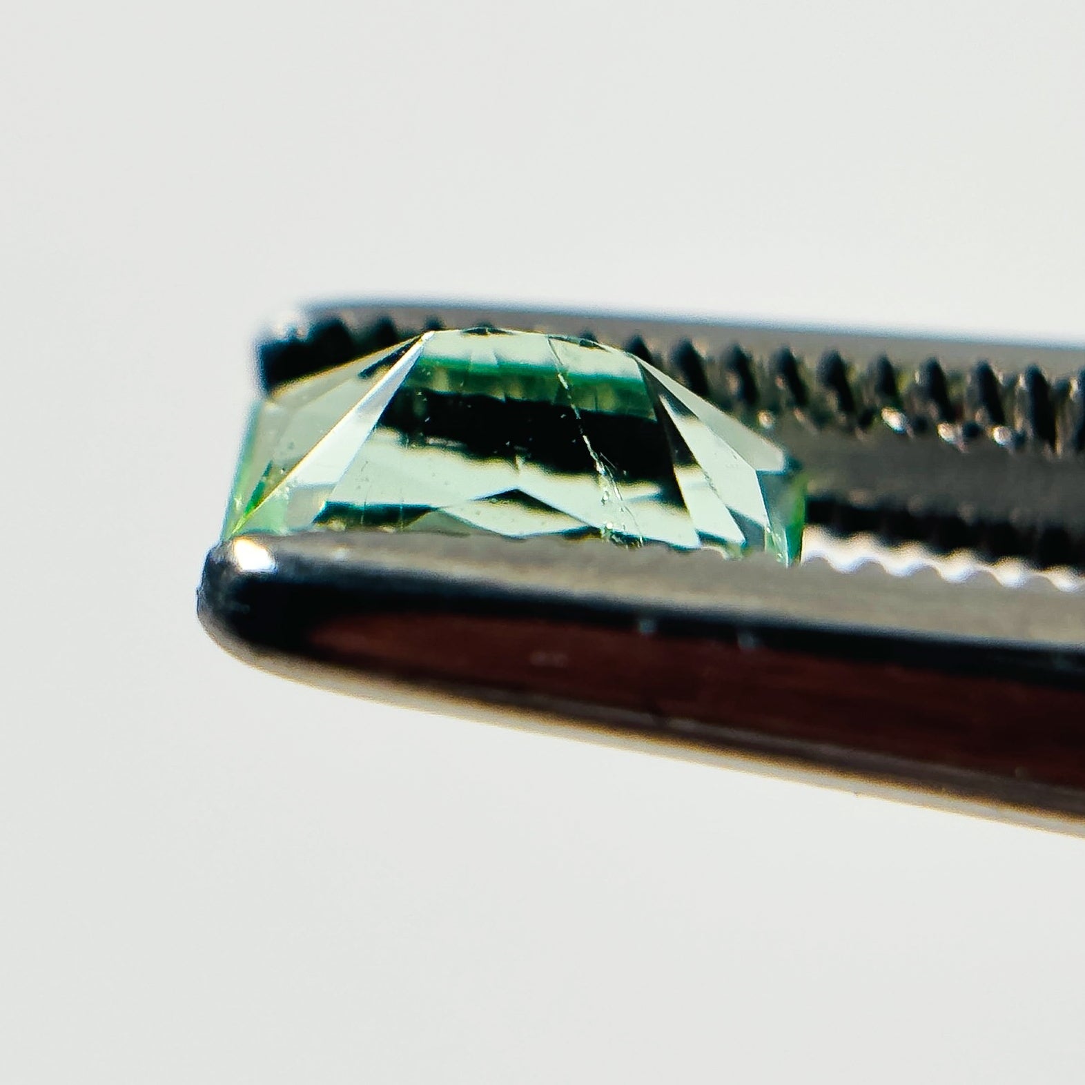 Green Tourmaline 6x4x3.4 Facet Emerald 0.65 Carat