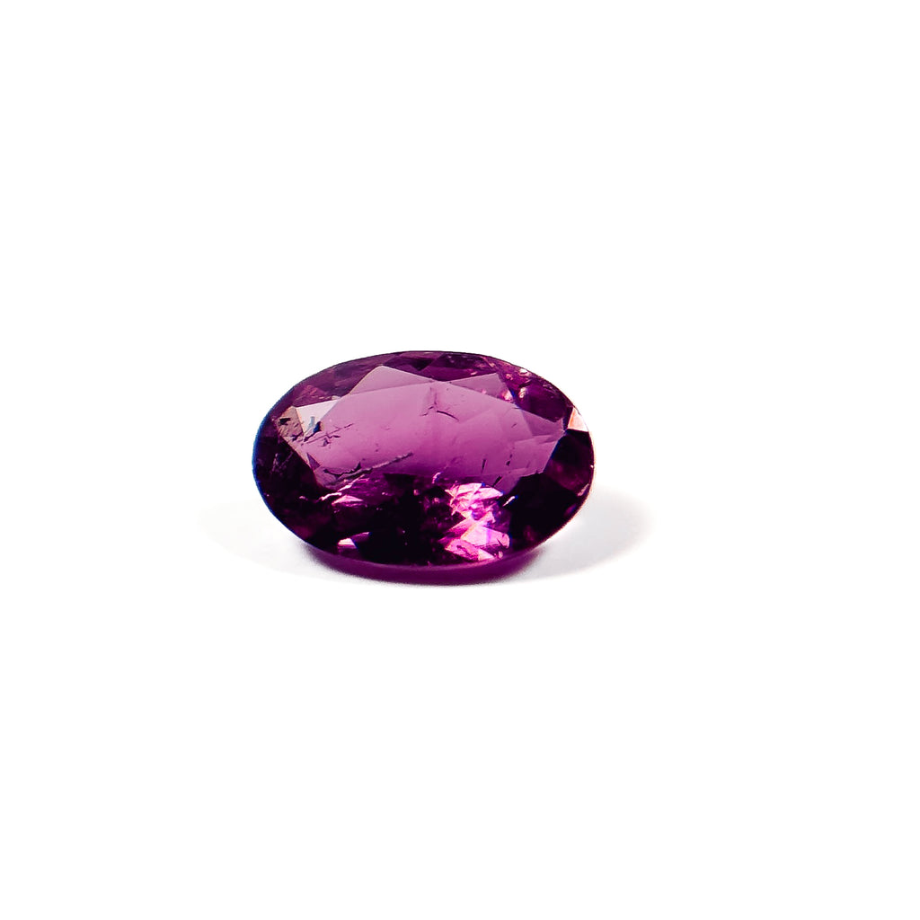 Pink Tourmaline 6.1x4.1x2.2 Facet Oval 0.40 Carat