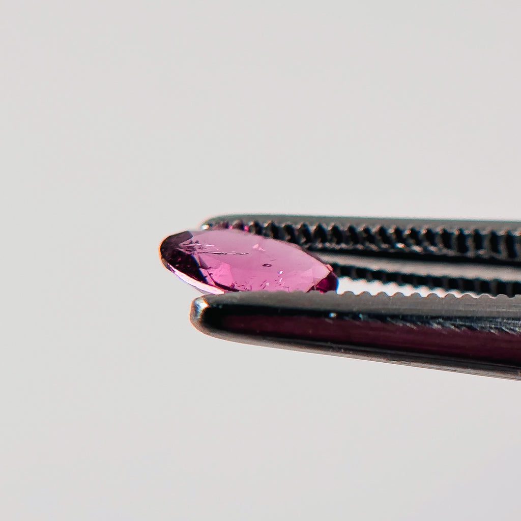 Pink Tourmaline 6.1x4.1x2.2 Facet Oval 0.40 Carat