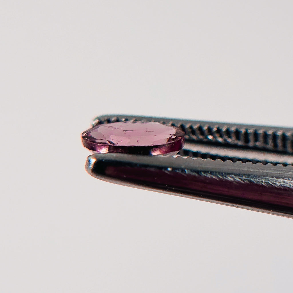 Pink Tourmaline 5.9x4x2.4 Facet Oval 0.40 Carat