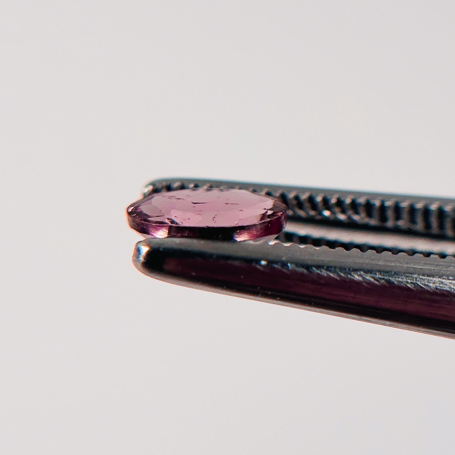 Pink Tourmaline 5.9x4x2.4 Facet Oval 0.40 Carat